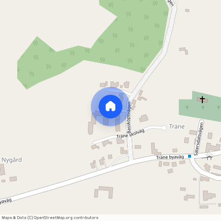 Tränehemsvägen, Kristianstad