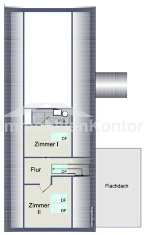 Maisonette-Wohnung mit Terrasse und Carport in ruhiger Lage von Brauel! - Foto 3