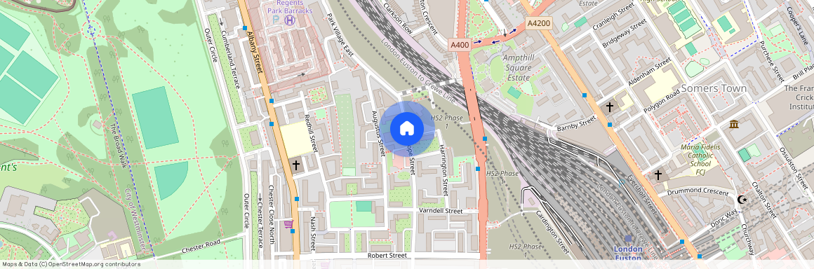 Stanhope Street, Camden, NW1