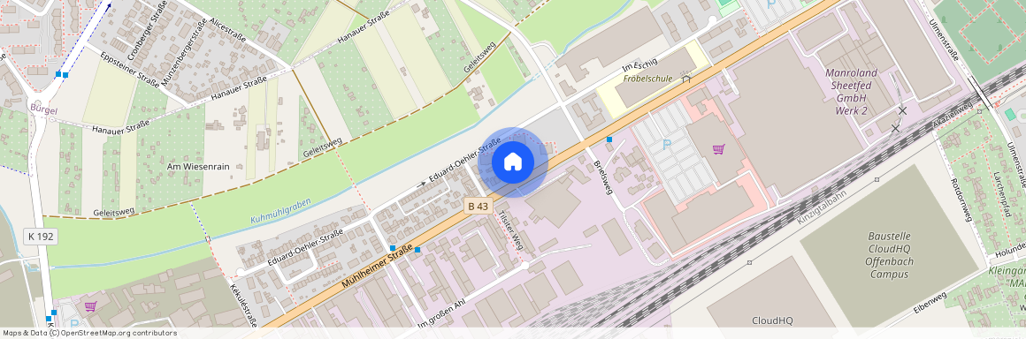 Mühlheimer Str. 240, 63075 Offenbach am Main OT Offenbach Ost