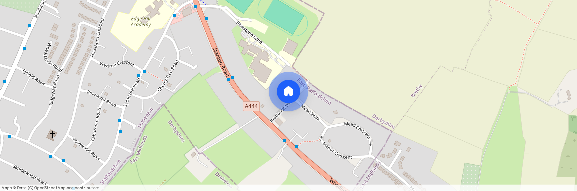 Bretlands Way, Staffordshire, Burton Upon Trent, DE15