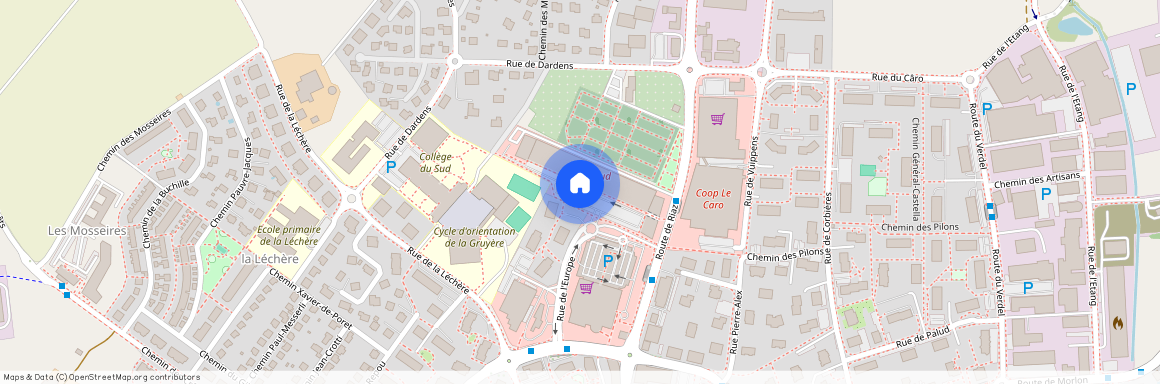 Rue de l'Europe 20, 1630 Bulle