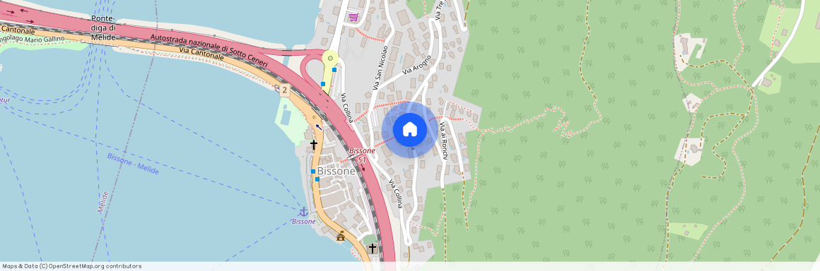 Via Collina, 6816, Bissone