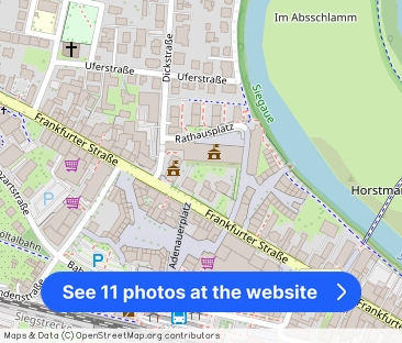 Stadt Blankenberg - Ideal für 1-3 Personen! 3-Zimmer-Dachgeschoßwoh... - Photo 1