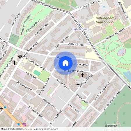 10 Burns Avenue, Nottingham