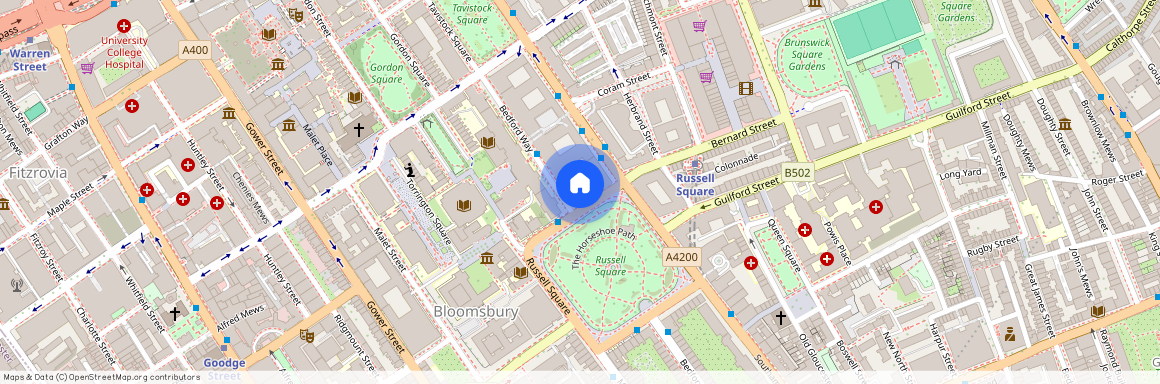 Bloomsbury Mansions, Russell Square, WC1B