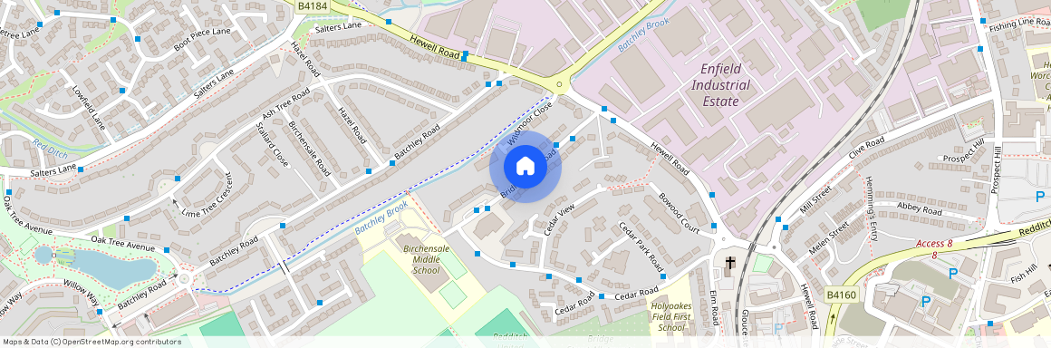 Bridley Moor Road, Redditch, Worcestershire, B97