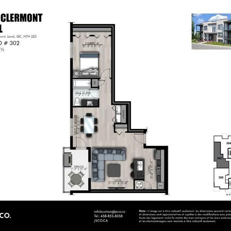 3½ à louer à Laval | Dernier étage| Stationnement | Internet | Ascenseur|Occupation immédiate - Photo 4