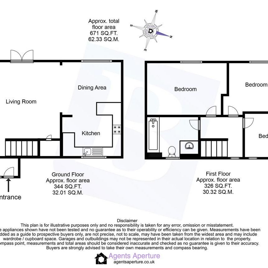 3 bedroom terraced house to rent - Photo 1