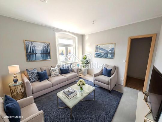 Exklusive 3-Zimmer-Wohnung mit hochwertiger Küche, großem Bad und Balkon - Foto 1