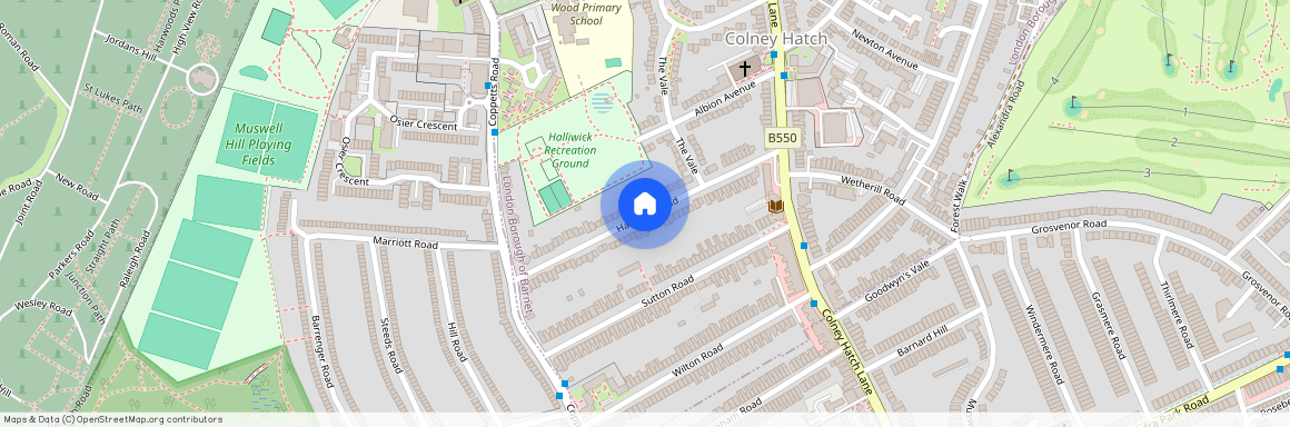 Halliwick Road, Muswell Hill