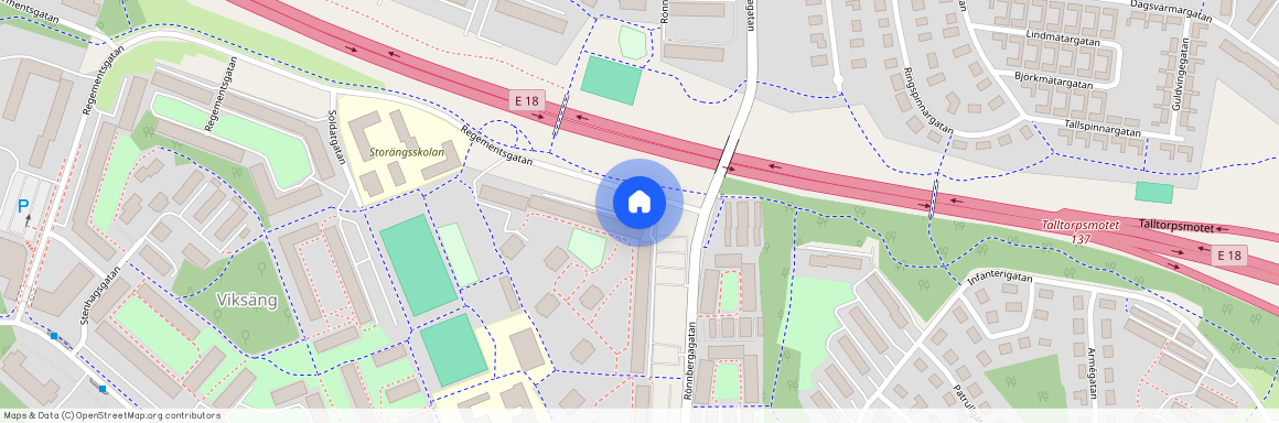 Regementsgatan, Västerås