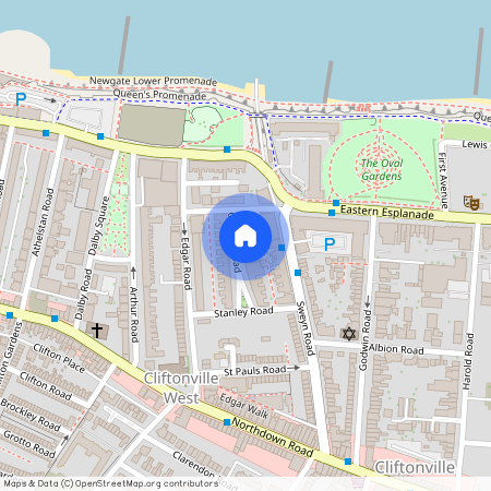 Flat 13 14-16, Gordon Road, CT9 2FJ
