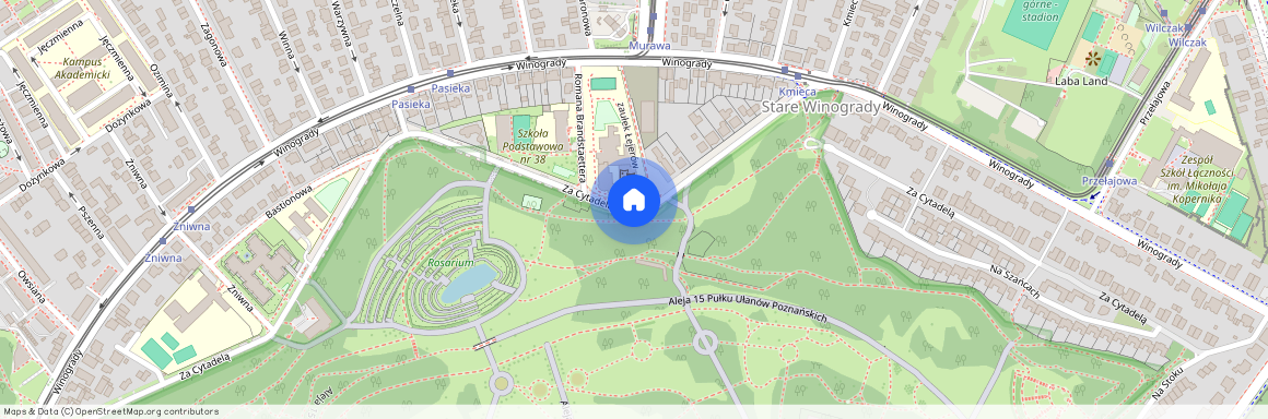 ul. Za Cytadelą, Cytadela, Stare Miasto, Poznań, wielkopolskie