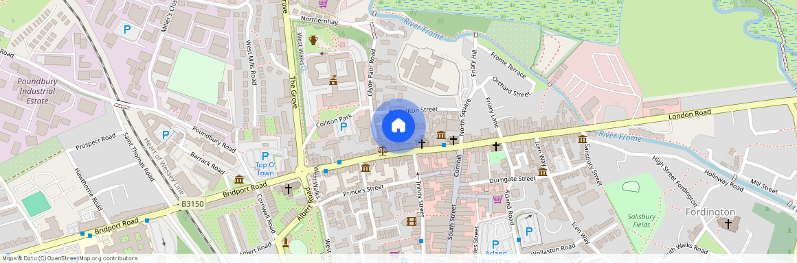 Stratton House, 59-60 High West Street, Dorchester, DT1