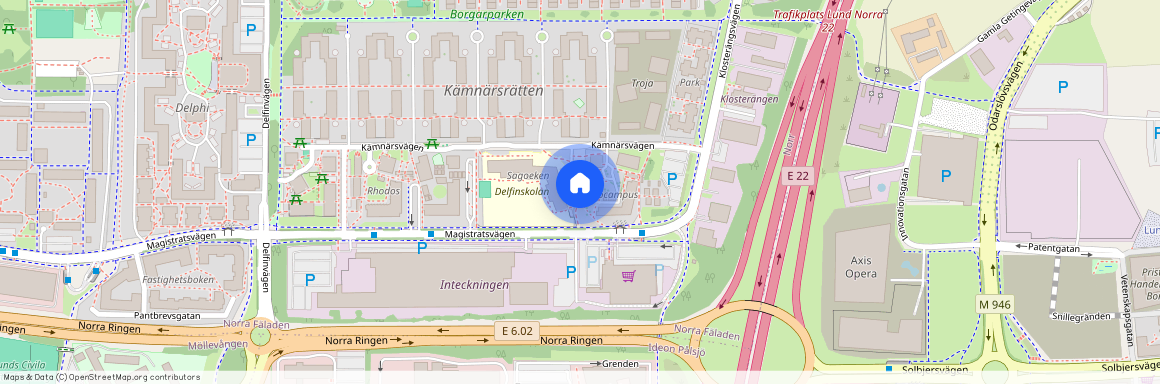 Kämnärsvägen 82, Lund