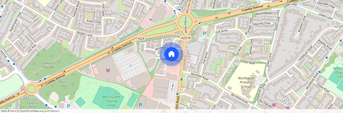 Connaught Gardens, Crawley