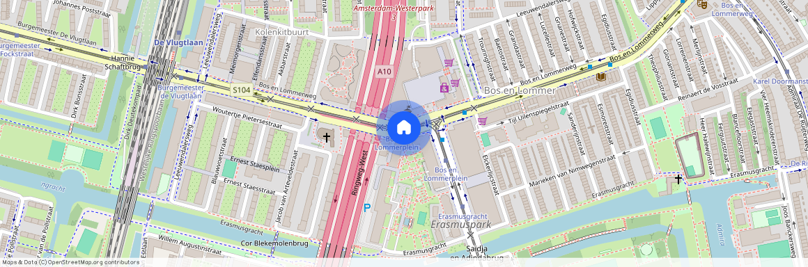 De Kolenkit, 1055 AD, Bos en Lommerplein, Amsterdam