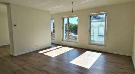 ANTON-BOSCH-GASSE, sonnige 52 m2 Neubau, Wohn-Esszimmer, Schlafzimmer, Fußbodenheizung, 3. Liftstock, Jedlesee - Foto 4