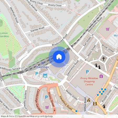 Flat 13, 1 Martin Court, Hastings, TN34 1DY