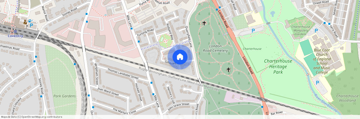 Gilquart Way, Parkside, Coventry, West Midlands, CV1