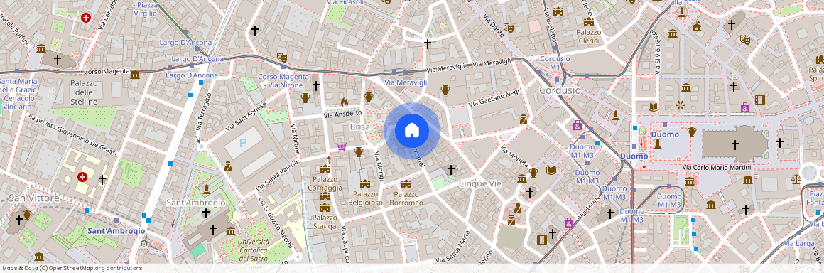 Via Borromei, 9, Milano, Lombardy 20123