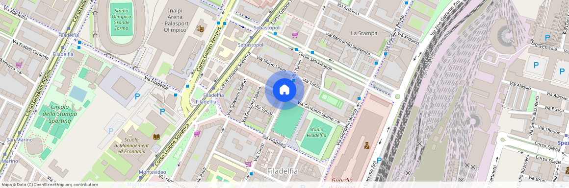 Via Tunisi, Turin, Piedmont 10134