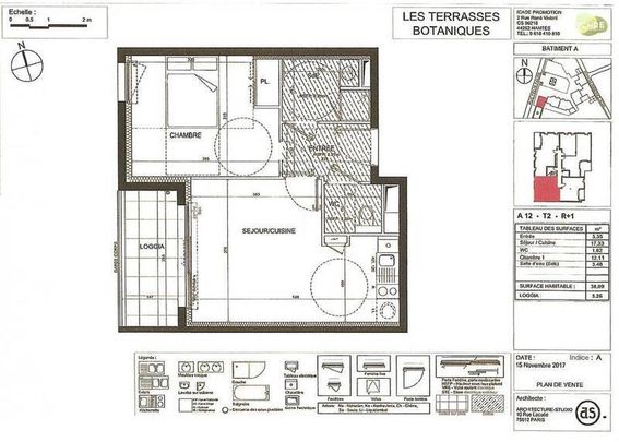 Appartement 2 pièces - - Photo 1