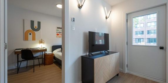 Appartement Une Chambre - Montréal Centre-Ville, Meublé - Photo 2