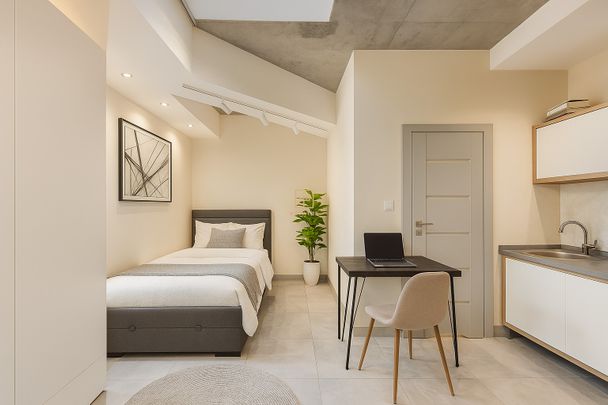 Nowe kawalerki na wynajem przy AGH - Фото 1