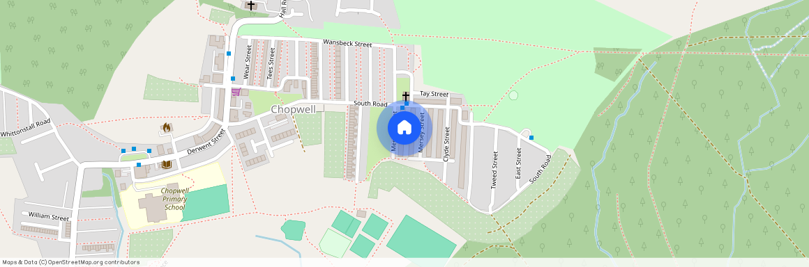 Mersey Street, Chopwell, Newcastle upon Tyne, Tyne and Wear, NE17 7DF