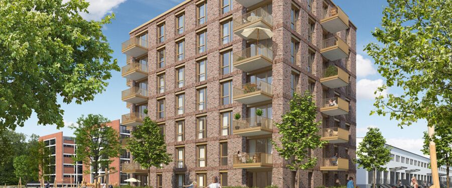 ALVA Tabakquartier – Helle 3-Zimmer-Wohnung im 5. Obergeschoss - Photo 1