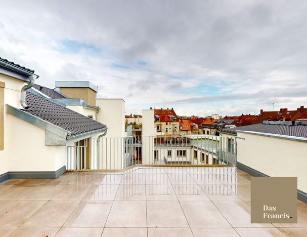 Über den Dächern der Weststadt! Exklusive Wohnung mit Dachterrasse im Francis. - Foto 1