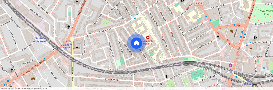 Hubert Grove, Clapham North, SW9