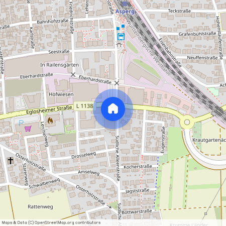 Südliche Alleenstr. 4-6 in Asperg, 71679 Baden-Württemberg - Asperg