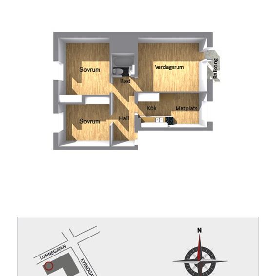 Lunnegatan 7 - Foto 2