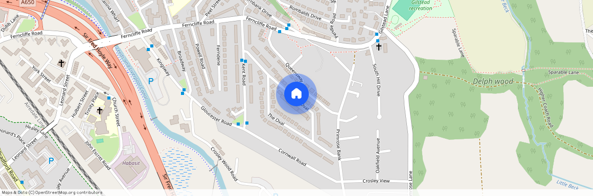 The Oval, Bingley, West Yorkshire, BD16