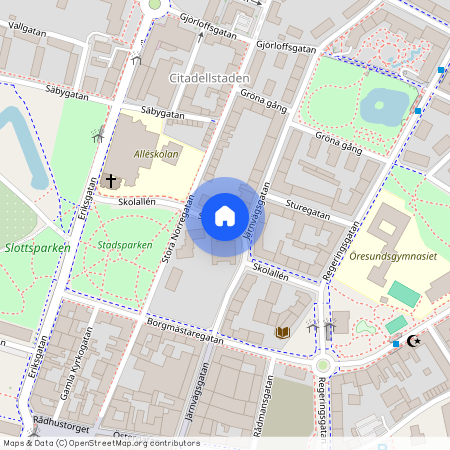 Skolallén, Landskrona