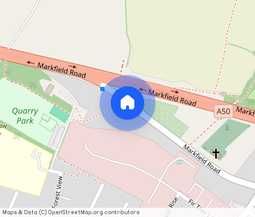 Flat 2, 49 - 51 Markfield Road, Groby, LE6 0FL - Photo 1