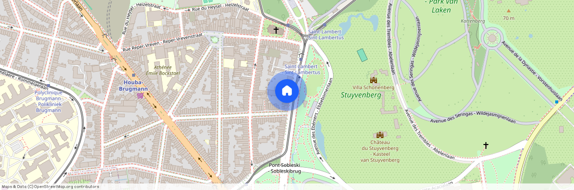 Avenue Jean Sobieski, 44, 1020, Bruxelles
