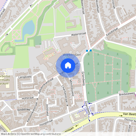 Parklaan-Hoogstraat, 4702 ZH, Kalsdonksestraat, Roosendaal