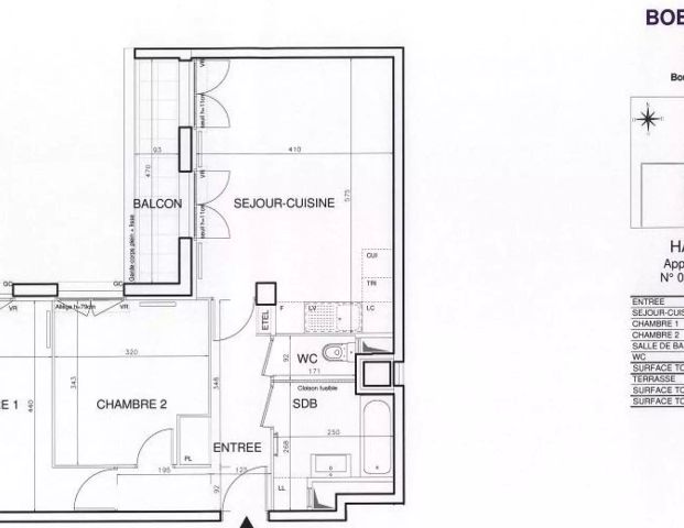 location Appartement T3 DE 60.8m² À BOBIGNY - Photo 1