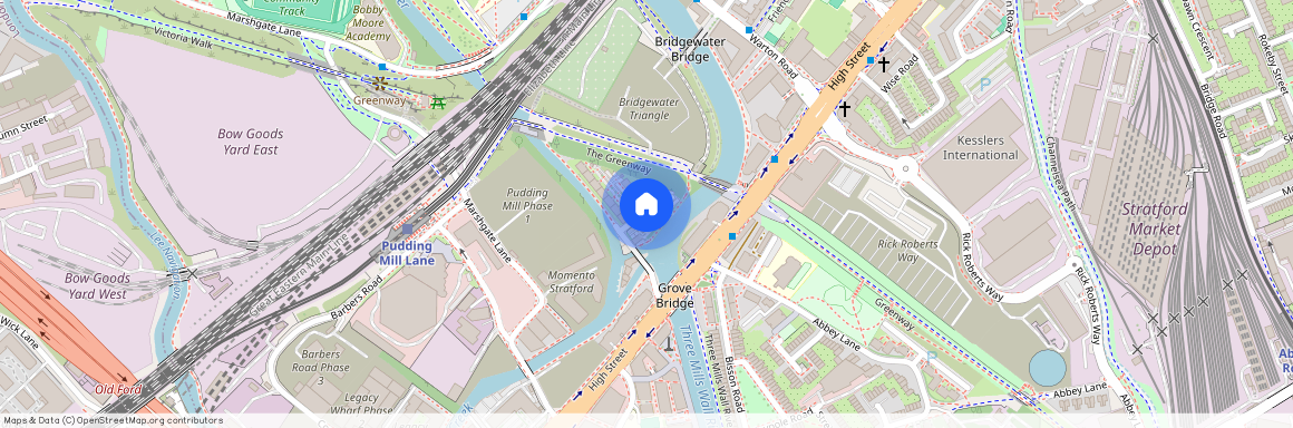 Otter Close, Stratford, London, E15