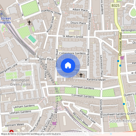 Eldon Road, Kensington, London, W8, United Kingdom