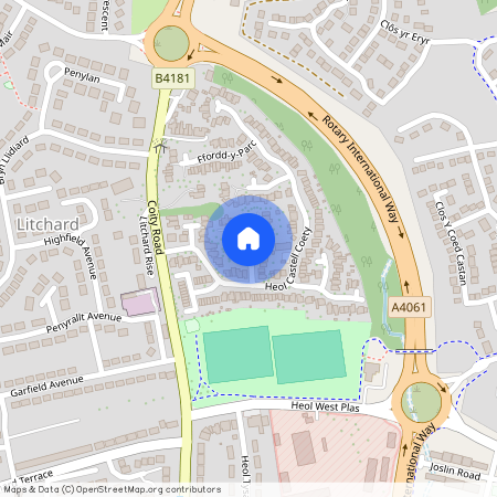 Heol Castell Coity, Litchard, Bridgend, CF31 1PU