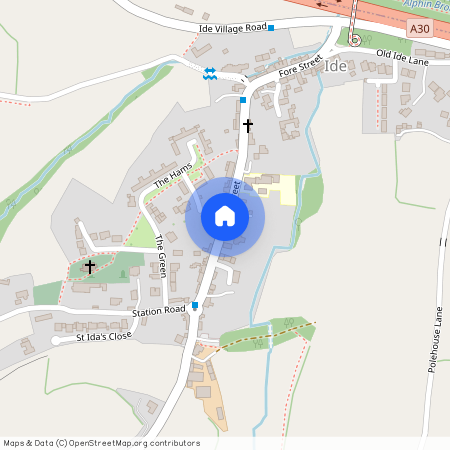 Ide, Exeter