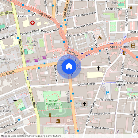 Bezier Apartments, City Road, Old Street, London, EC1Y
