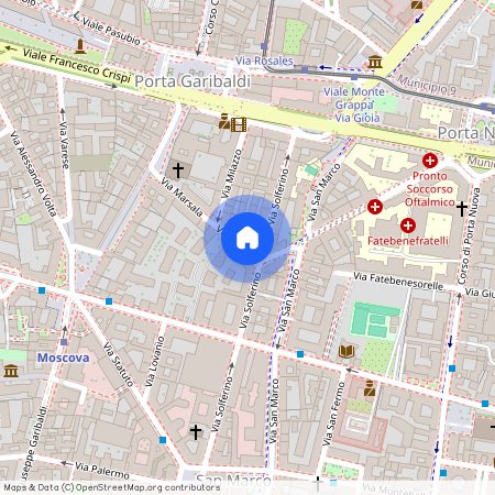 Via Marsala, 2, Milano, Lombardy 20121