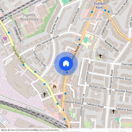 Flat 3, 41 Fortess Road, London