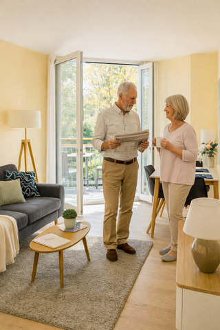 Barrierefreie Seniorenwohnung 60+ mit Service & Komfort - Photo 3